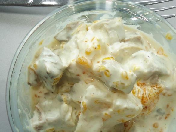 Geflügel-Salat klassische Art