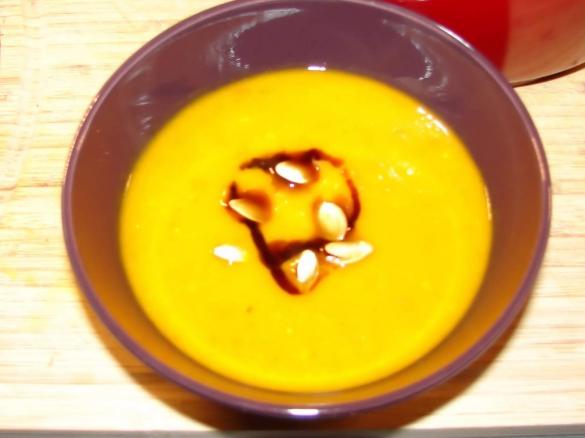Kürbis-Süßkartoffel-Suppe
