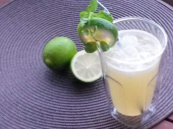 Ingwer-Limetten-Limonade mit Minze