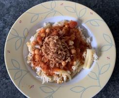 Koshari - Arabischer Resteeintopf