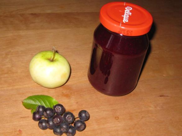 Apfel Aronia Marmelade