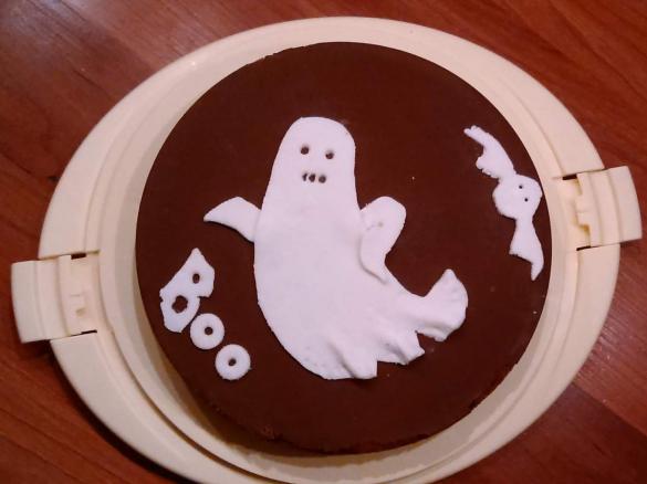 Halloween Kürbis Kuchen