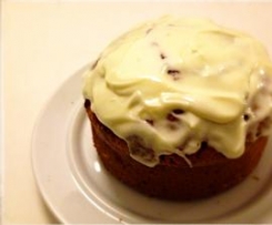 Carrot cake mit Vanilla Frosting - Möhrenkuchen