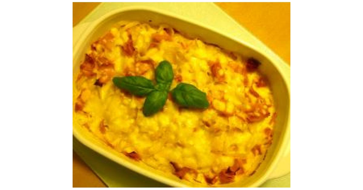 Nudelauflauf - einfach aber lecker! von Tina12. Ein Thermomix® Rezept ...