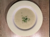 Sellerie-Creme-Suppe mit Parmesan