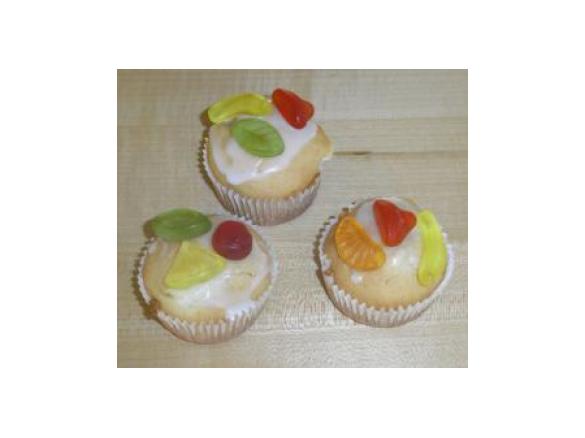 Gute-Laune-Muffins mit Orangenlimonade