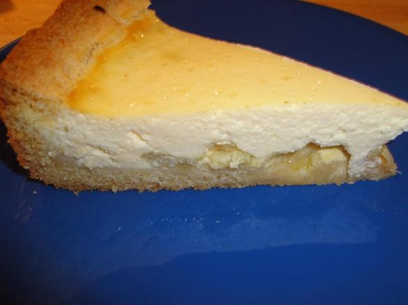 Käsekuchen mit Rhabarber nach Mamas Rezept