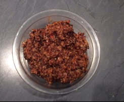 Variation Tomatenpesto aus getrockneten Tomaten  