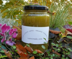 Weiki-Kürbis-Apfel-Orangen-Marmelade