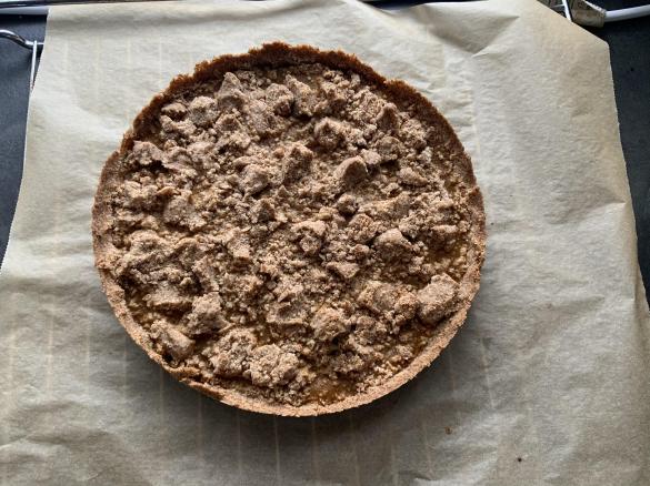 Apfelmus-Streuselkuchen vegan (ohne Ei)