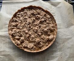 Apfelmus-Streuselkuchen vegan (ohne Ei)