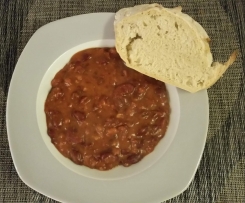 Speck mit Bohnen a la Stephan