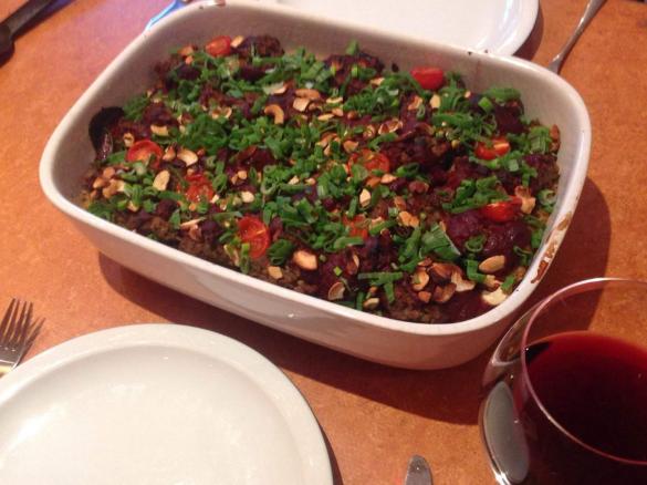 Gefüllte Steinchampignons vegan