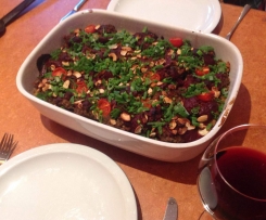 Gefüllte Steinchampignons vegan