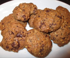 Schokoladen - Hupferl / Cookies / Haselnuss