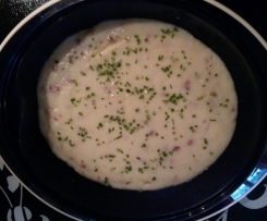 Pannstip-Zwiebelsoße