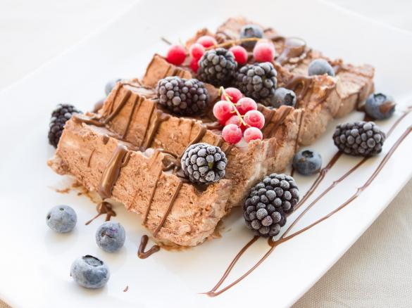 Protein-Eis mit Kokosmilch (Sportler)