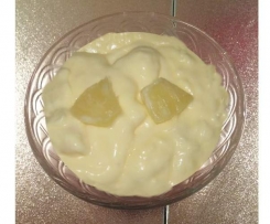 Ananas-Quark-Dessert