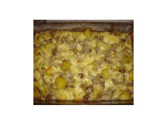 Spitzkohl Kartoffel Hackfleisch Auflauf - all in one