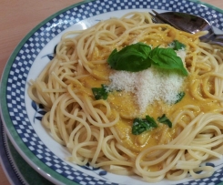 Paprikasauce zu Pasta