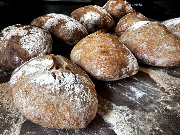 Sauerteig-Dinkelbrötchen