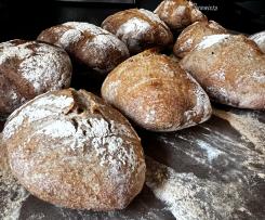 Sauerteig-Dinkelbrötchen