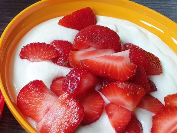 Glücksmixer Protein Griessbrei