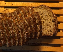 Variation von Low carb Brot