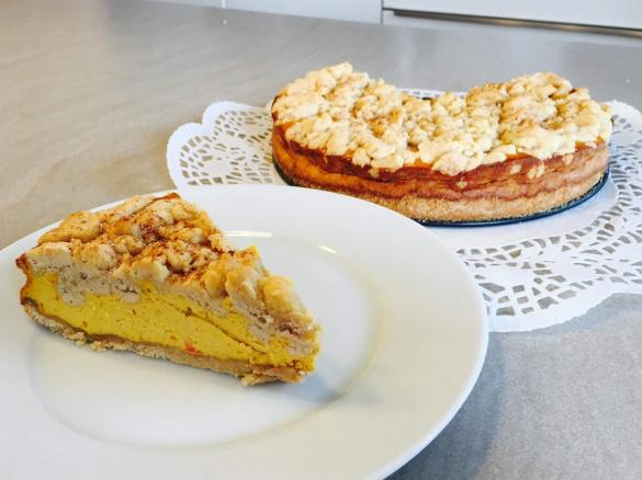 Kürbis - Käsekuchen