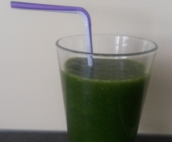 Grüner Smoothie - gesund und lecker!