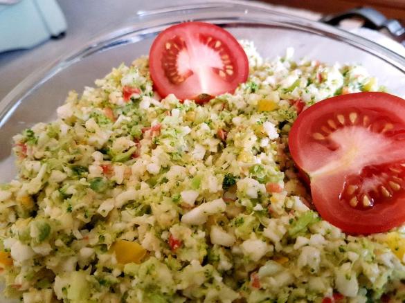 Brokkoli - Blumenkohl -Salat