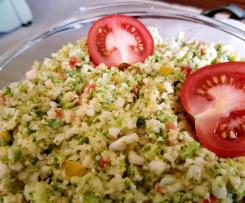 Brokkoli - Blumenkohl -Salat