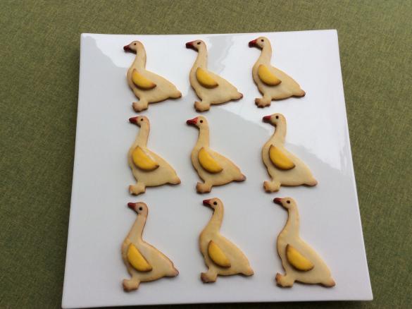 Süße Martinsgänse