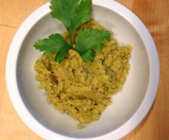 Hummus mit Ingwer und Koriander