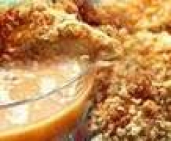 Dip Erdnuss-Curry mit Hähnchen-Spieß