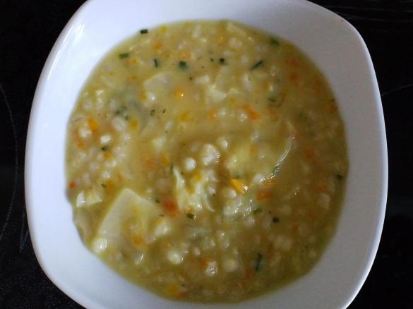 Graupen- Weisskohl- Eintopf