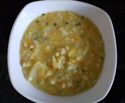 Graupen- Weisskohl- Eintopf