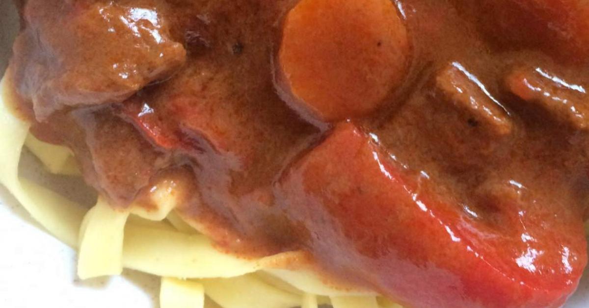 Variation von Malzbiergulasch ohne Ayjvar von Happy2014. Ein Thermomix ...