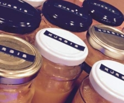 Babybrei Kürbis große Menge zum einfrieren