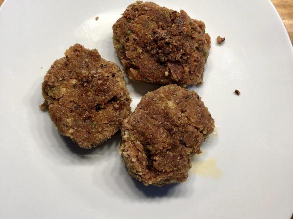 Vegetarische Frikadellen aus Kidneybohnen