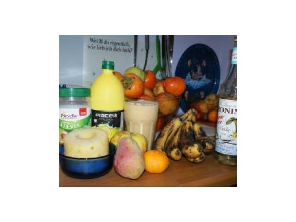 Herbst Smoothie (oder auch Fruchtmuspüreegetränk) :o)