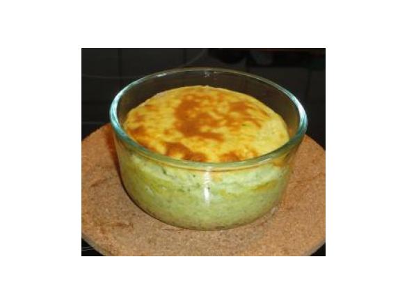 Zucchini-Ziegenkäse-Soufflé