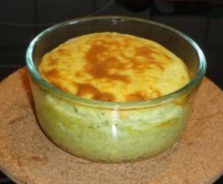 Zucchini-Ziegenkäse-Soufflé