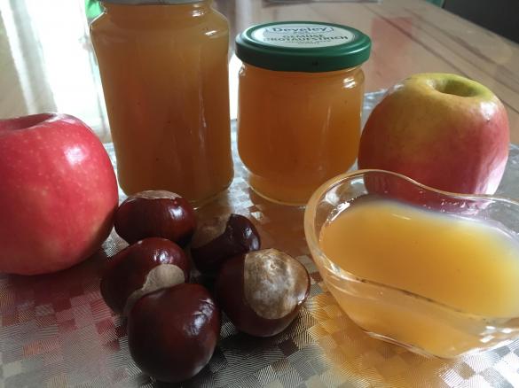 Apfelgelee mit Vanille