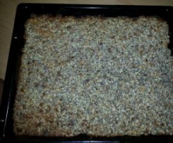 ganz einfacher Nussblechkuchen