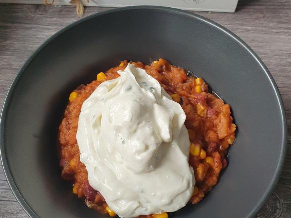 Glücksmixer Auberginen Chili