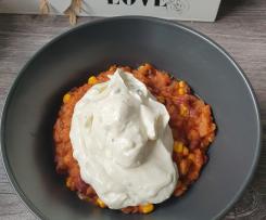Glücksmixer Auberginen Chili