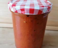 Tomatensoße für Nudelgerichte