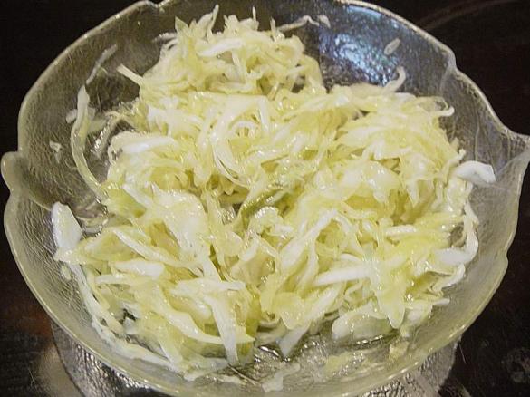 Weißkrautsalal schnell ala igel