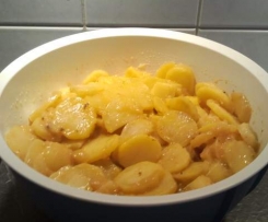 Kartoffelsalat, kinderleicht ohne Vorkochen